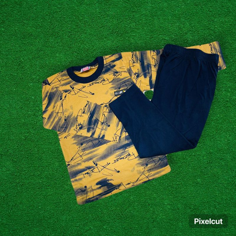 Boys&#39; Printed T-shirt &amp; Pants Set