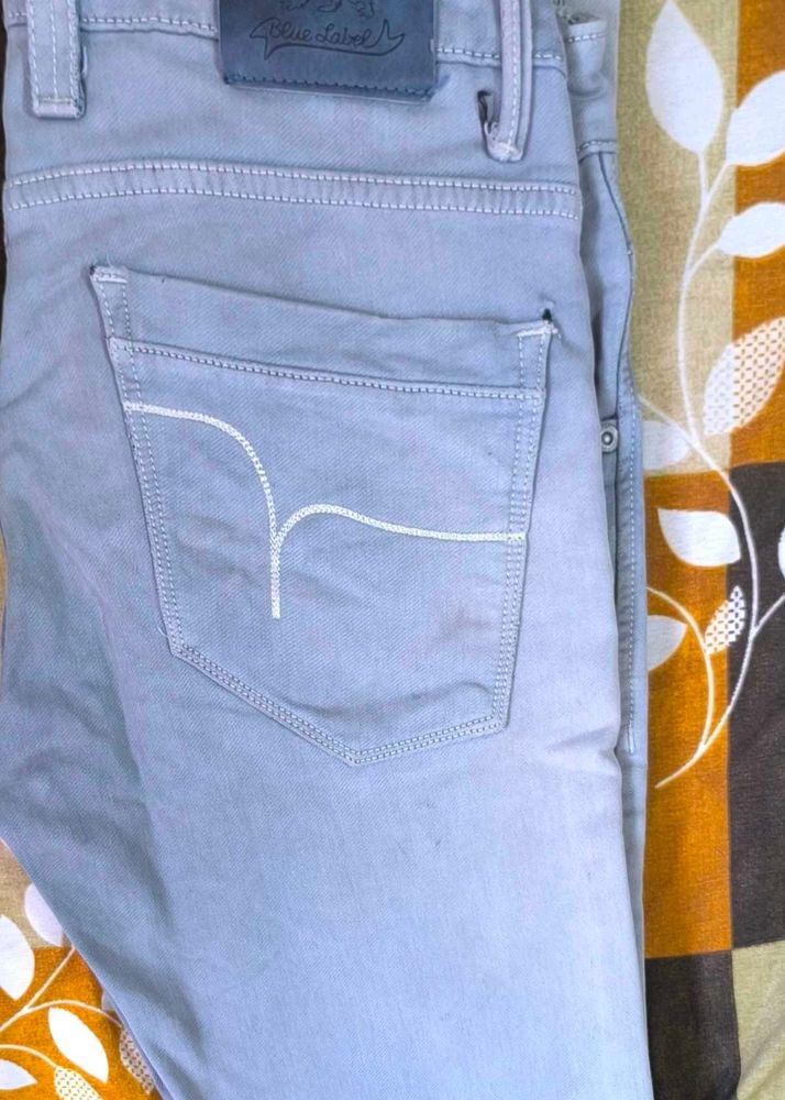 Blue Label Light Gray Jeans
