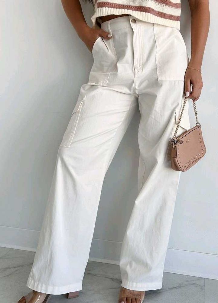 Off-White Wide Leg Cargo Pants🫶🏽✨️🌿