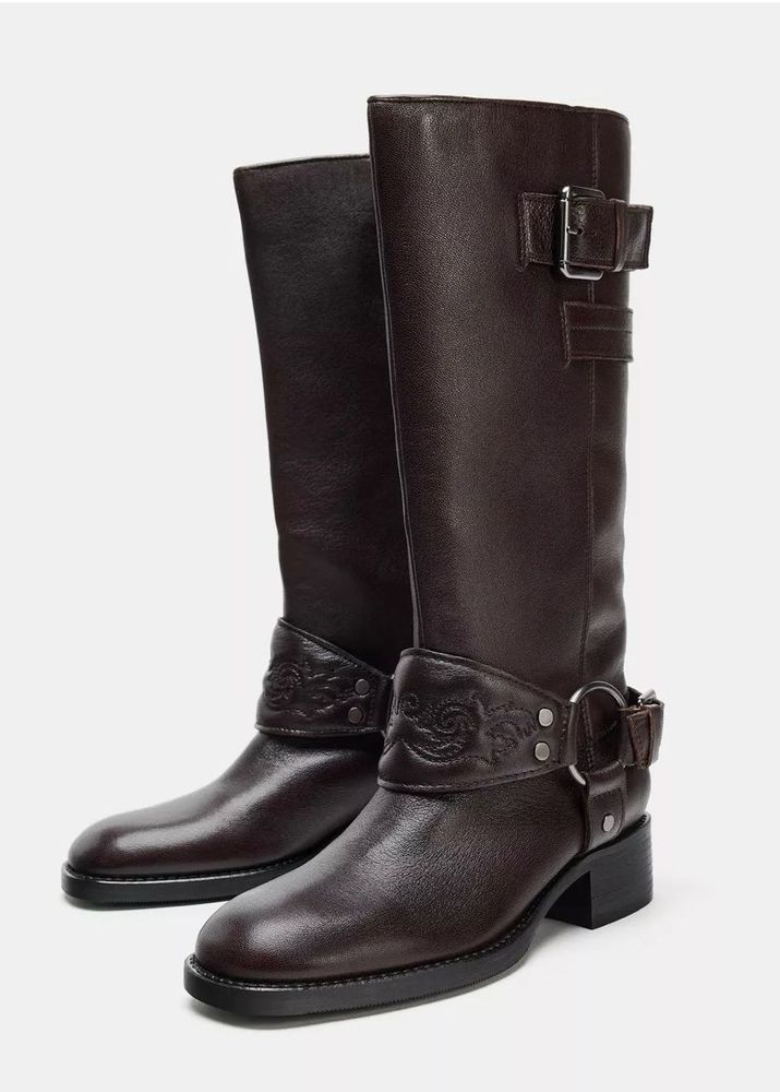 Leather Riding Boots