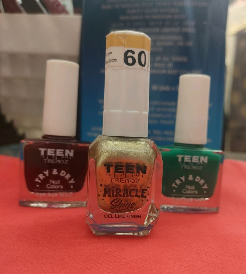 Teen Trendz Nail Polish Combo Pack