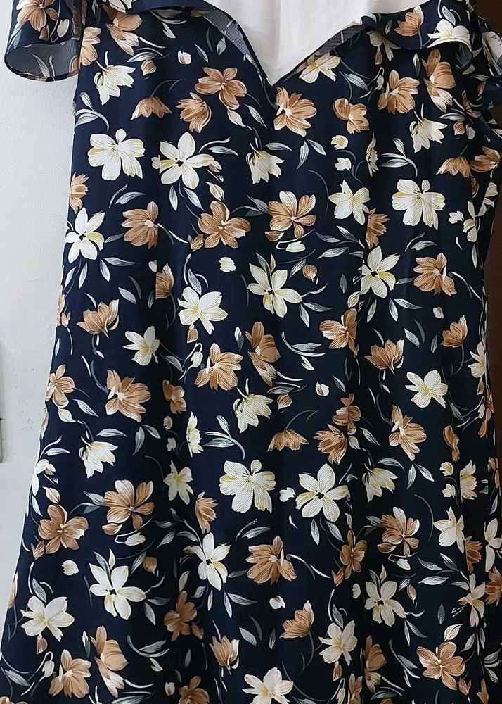 Floral Print Mini Dress