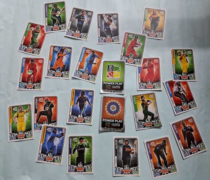 CRICKET ATTAX CARDS