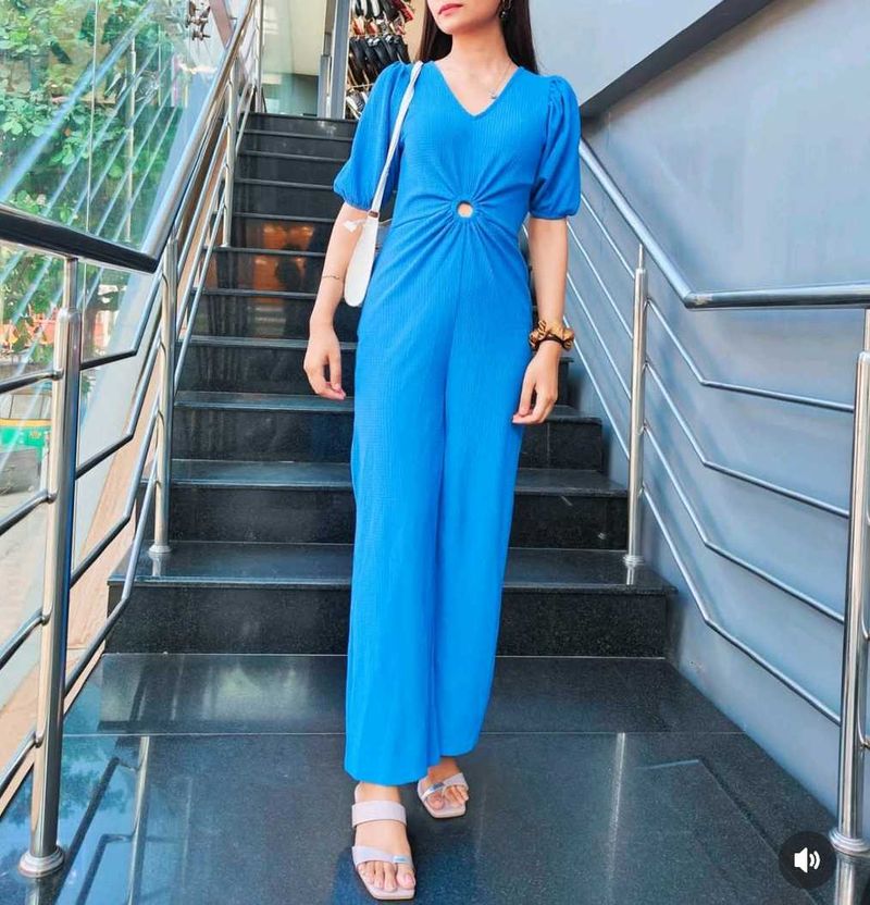 ₹ 299 /- Only Beautiful New Blue 💙 Jumpsuit