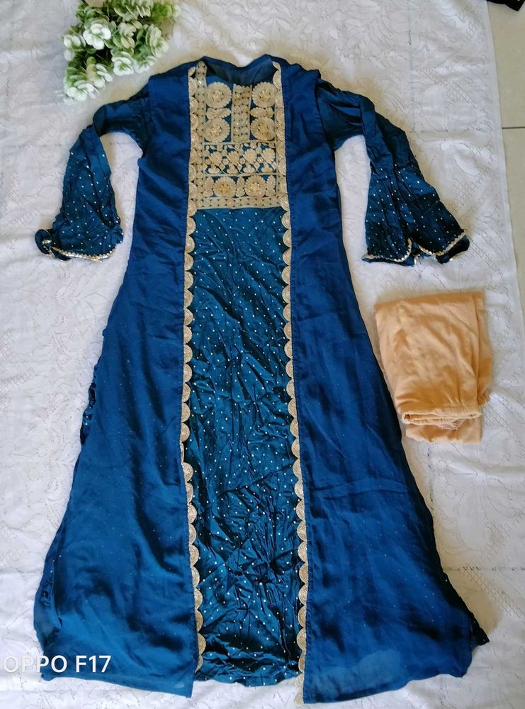 Rama Jacket Style Kurti