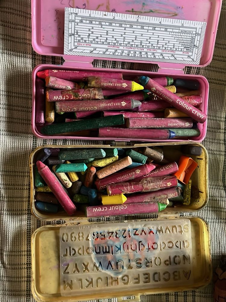 Colour Crew Wax Crayons