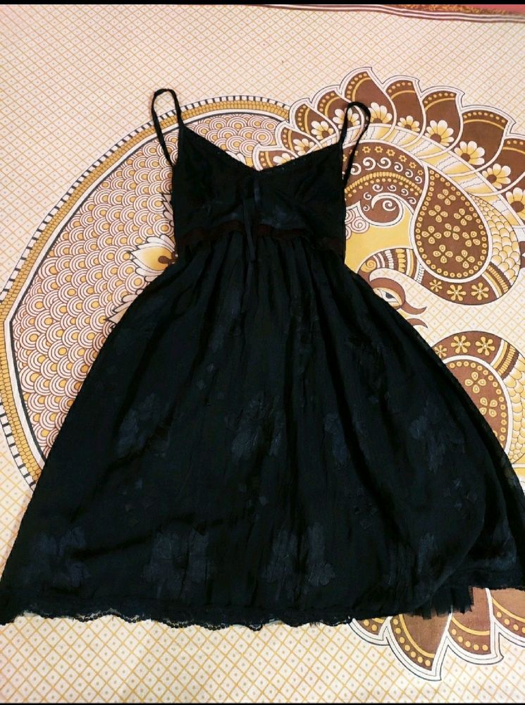 🤩black Night Dress