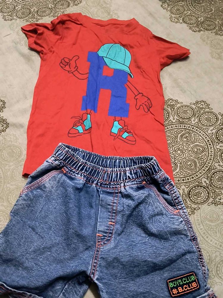 Boys&#39; Graphic Tee &amp; Shorts Set