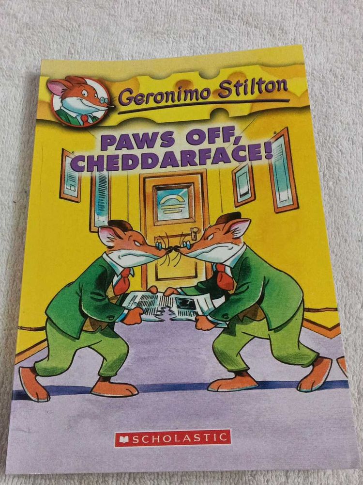 Geronimo Stilton Paws Off Cheddarface