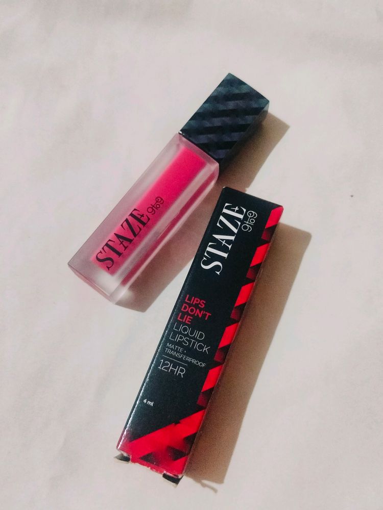 Staze Liquid Lipstick ~ Pink Shade ( Fixed Price)