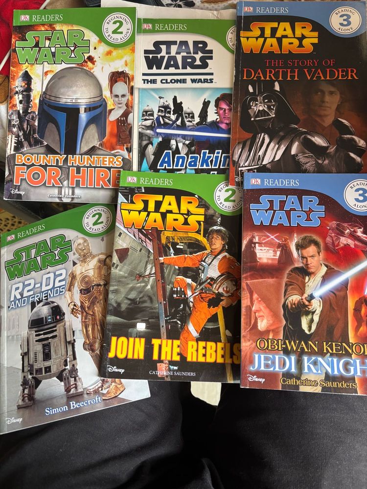Star Wars Readers Book Lot (all 6)