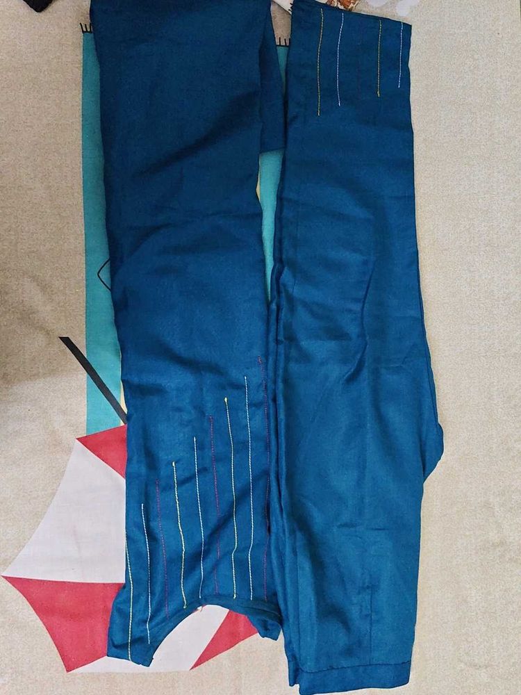 Teal Kurta Set