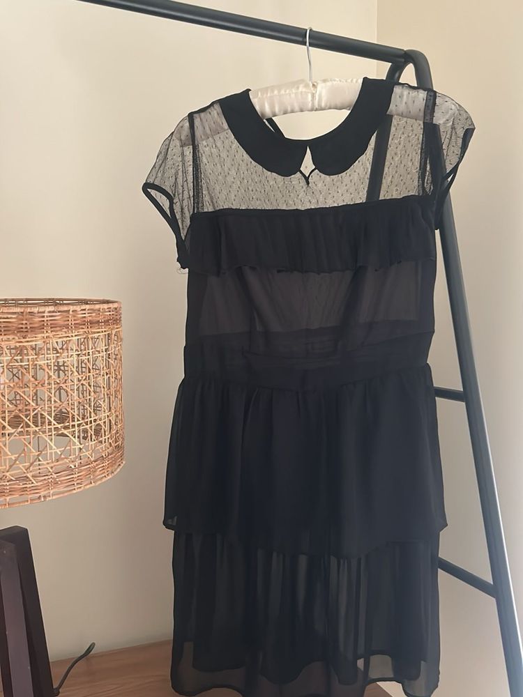 Stylish Black Mini Dress