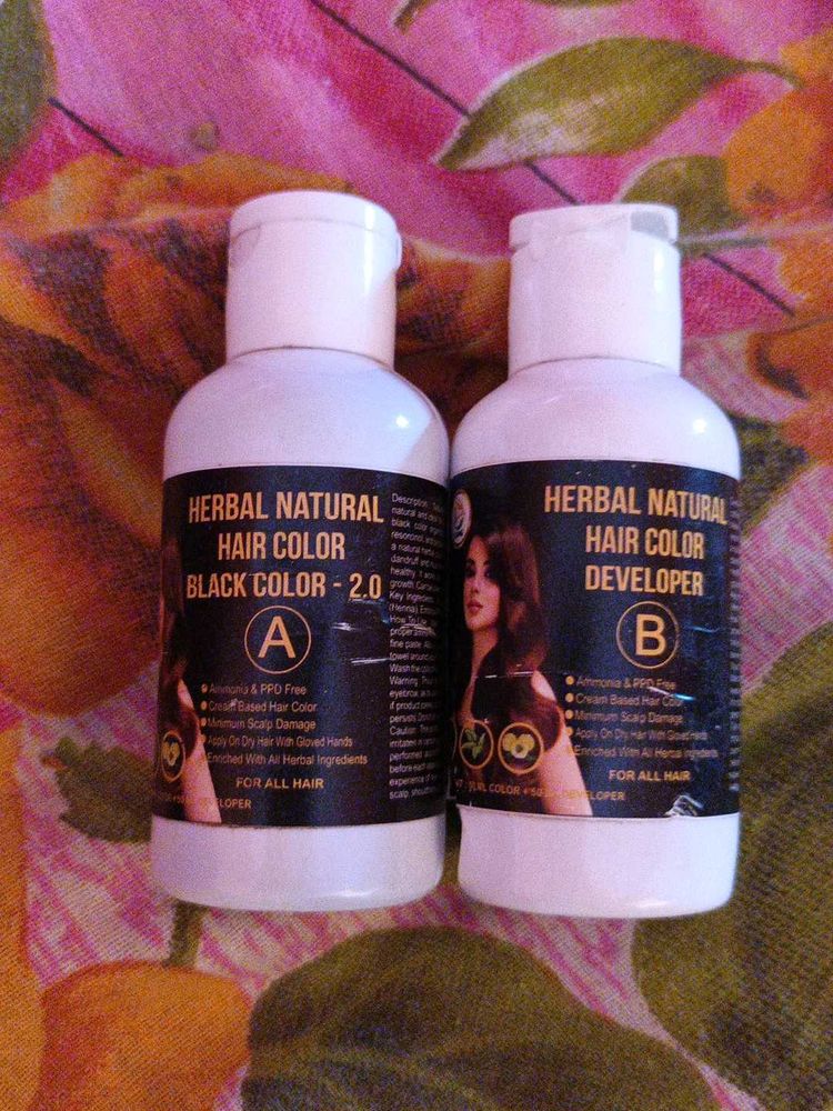It&#39;s  a Herbal Hair Colour ( Black)