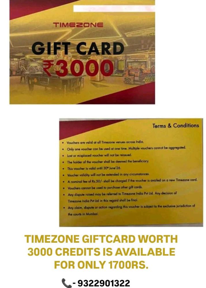 *TIMEZONE GIFTCARDS IN VERY CHEAP PRICE*