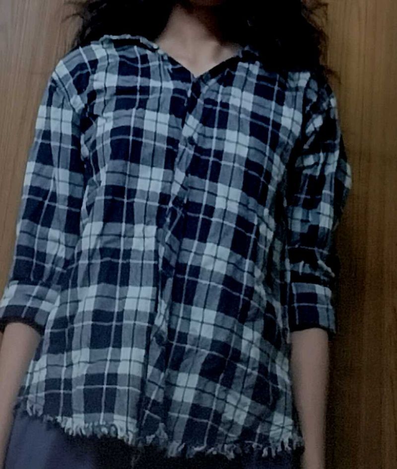 Blue Check Shirt