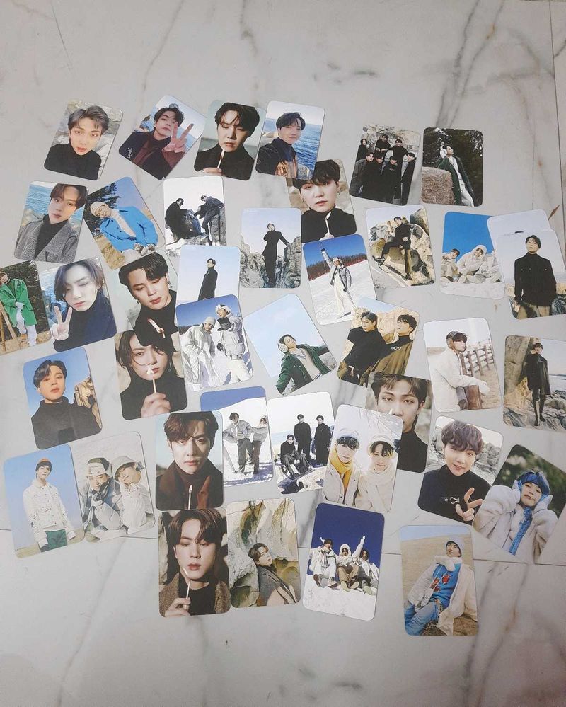 BTS Winter Package 2021 unofficial Photocards