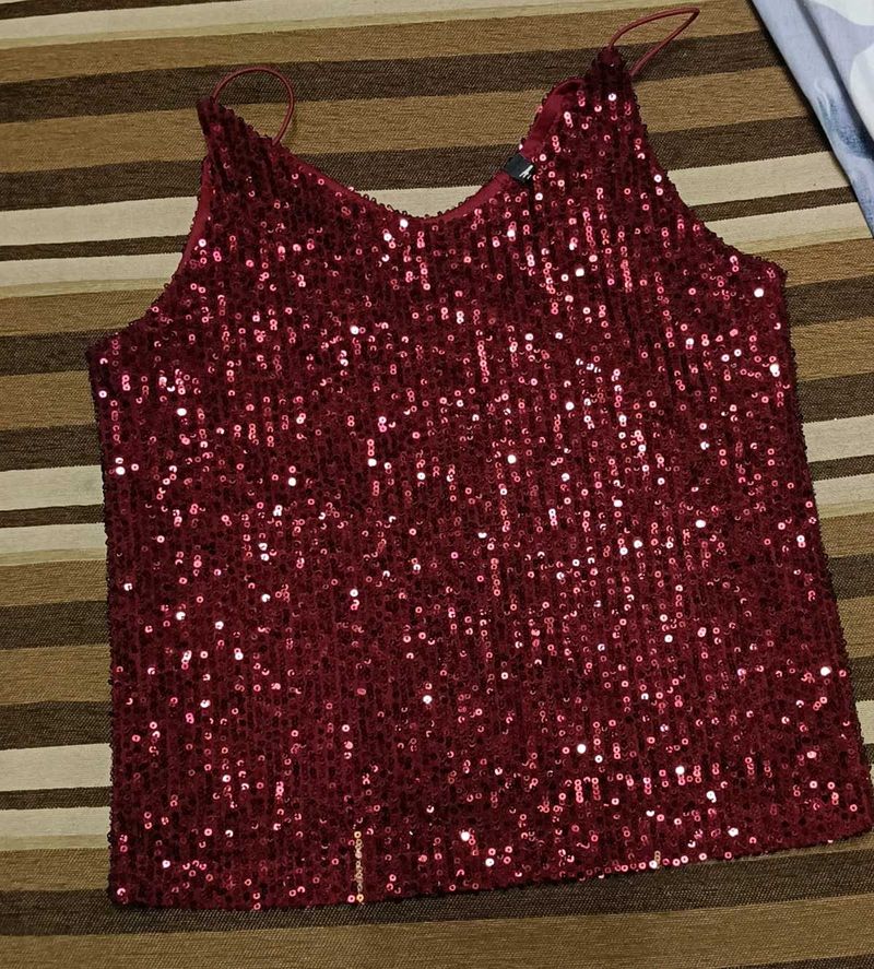 Sparkling Sequin Cami Top