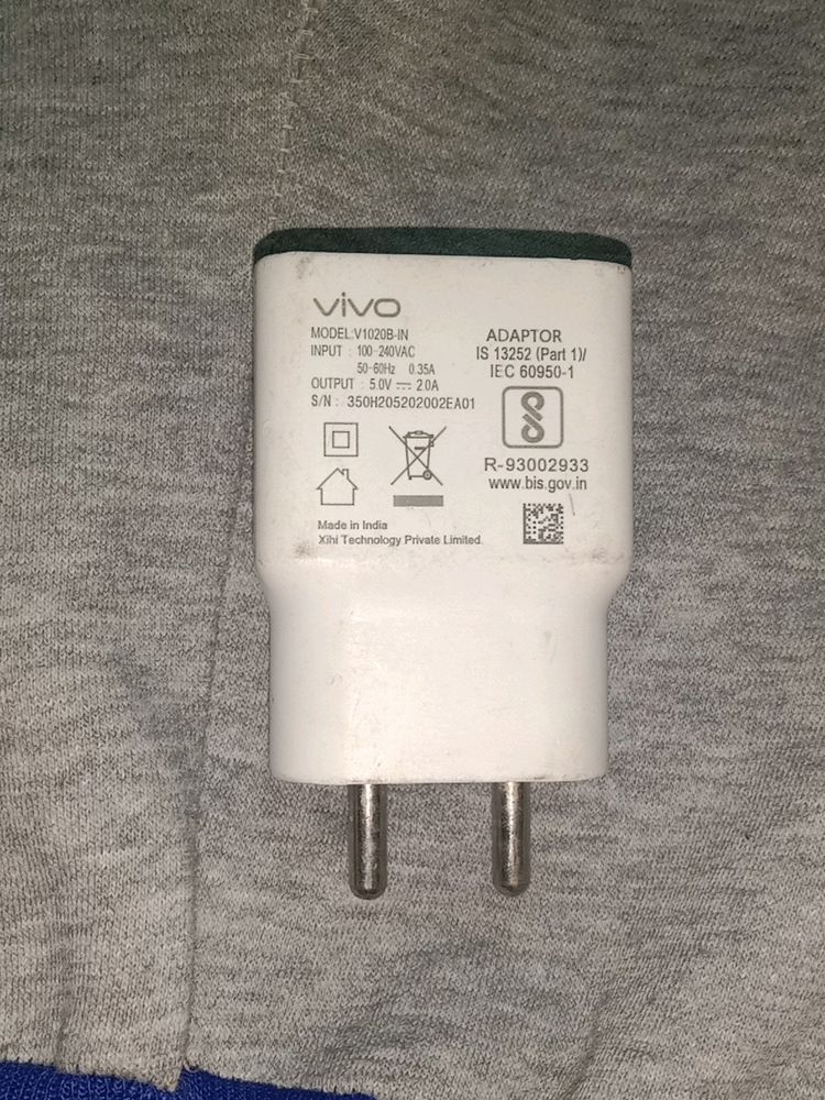 Vivo Original Charger Adapter