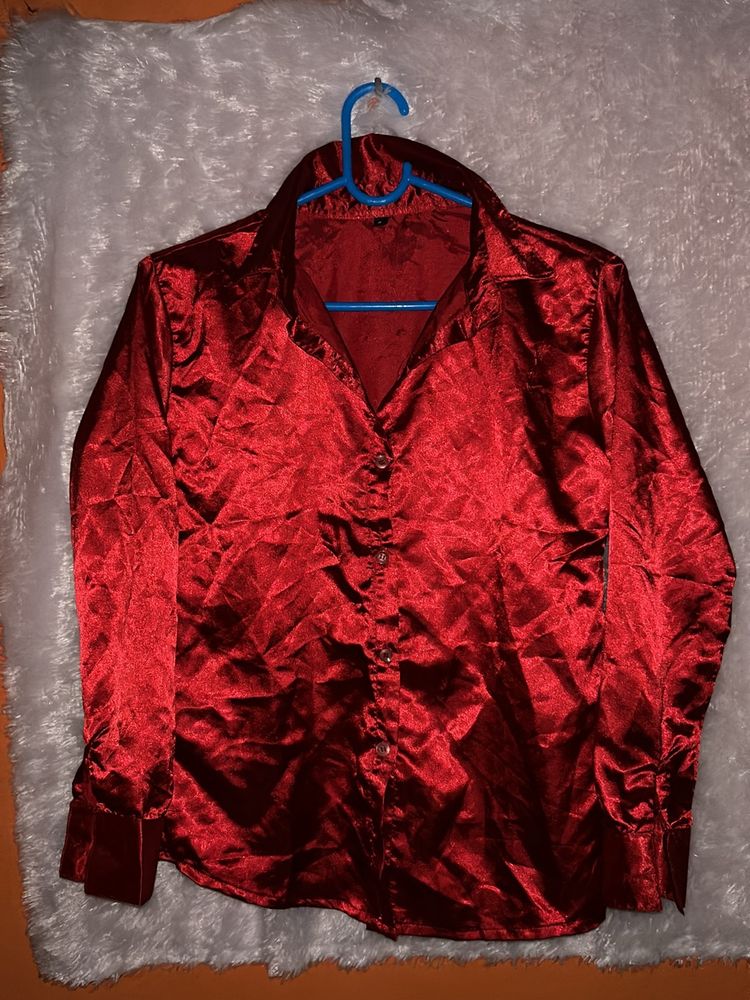 ❤️Satin Shirt ❤️