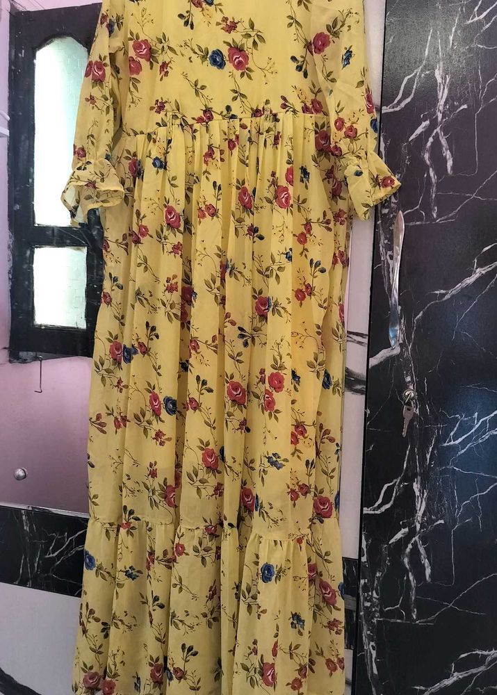 FLORAL Tiered  MAXI