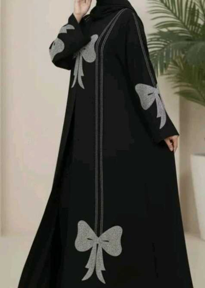Without dupatta Abaya