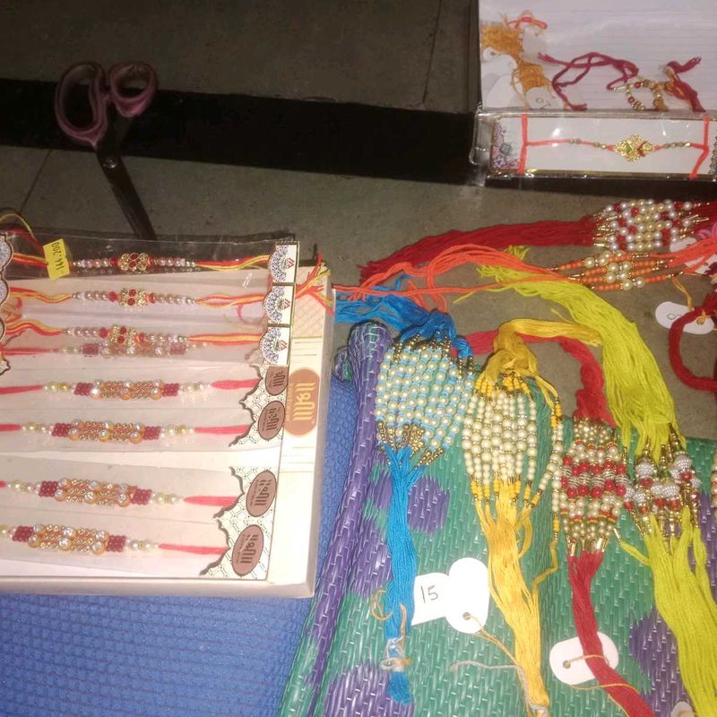 Rakhi Sets - Traditional Indian Bracelets