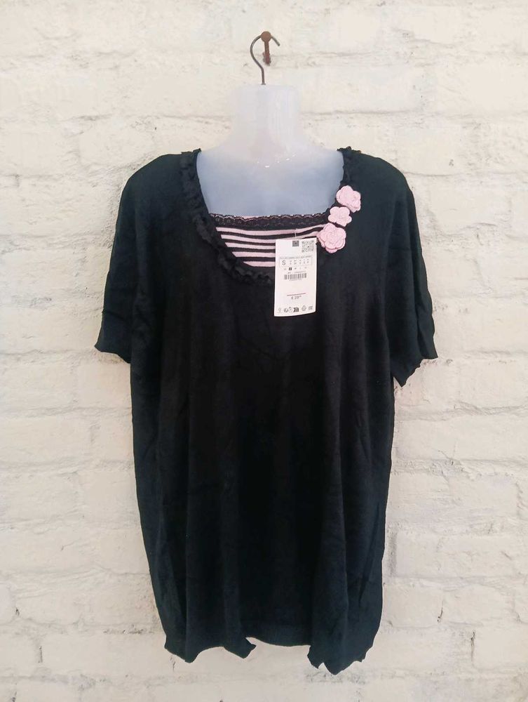 Cute Black Top