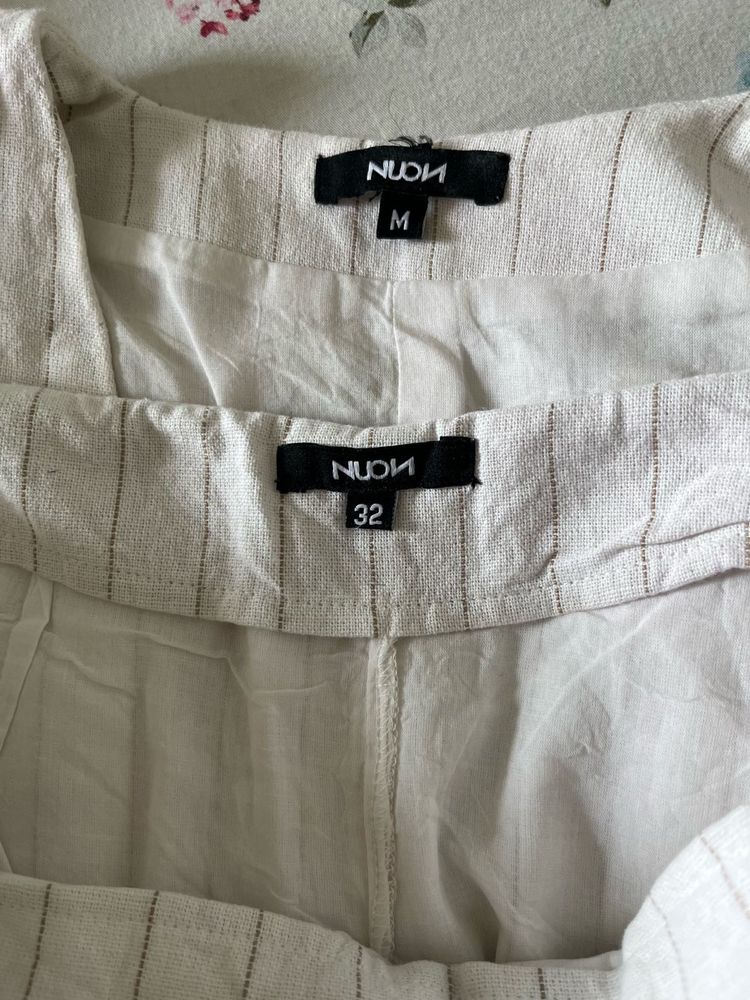 NUON Striped Skorts and top set