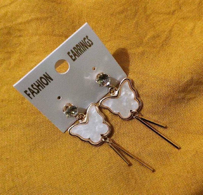 Cute Butterfly Party Wear Earrings