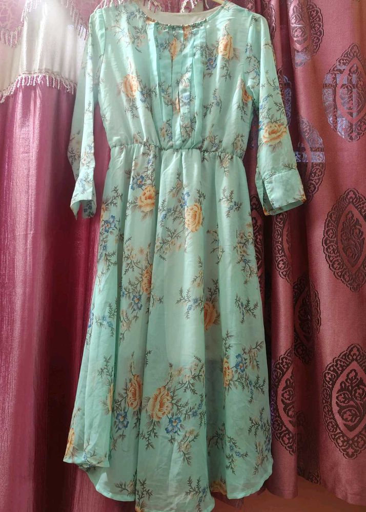 Floral Print Midi Dress