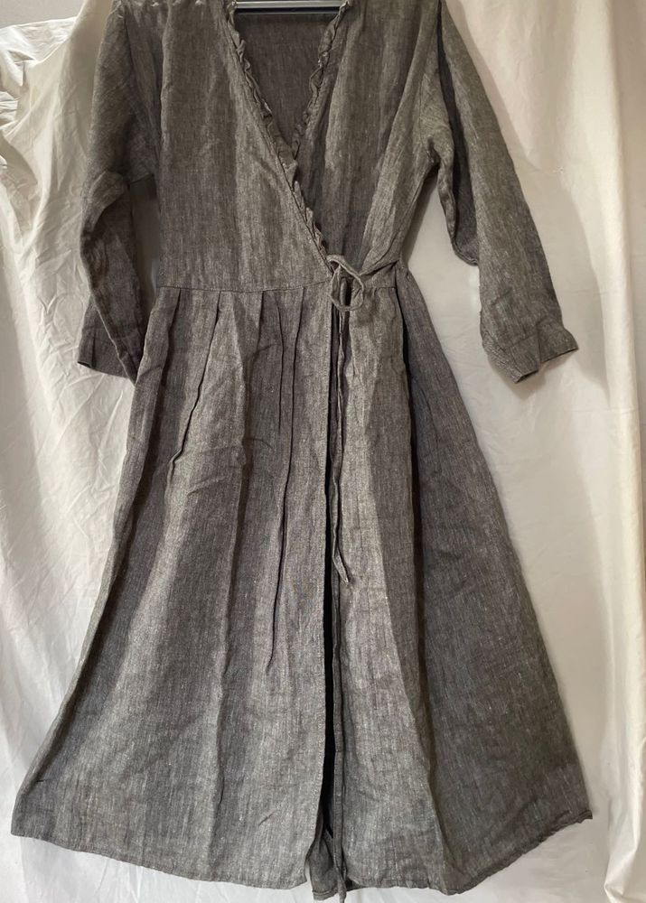 Wrap Midi Dress