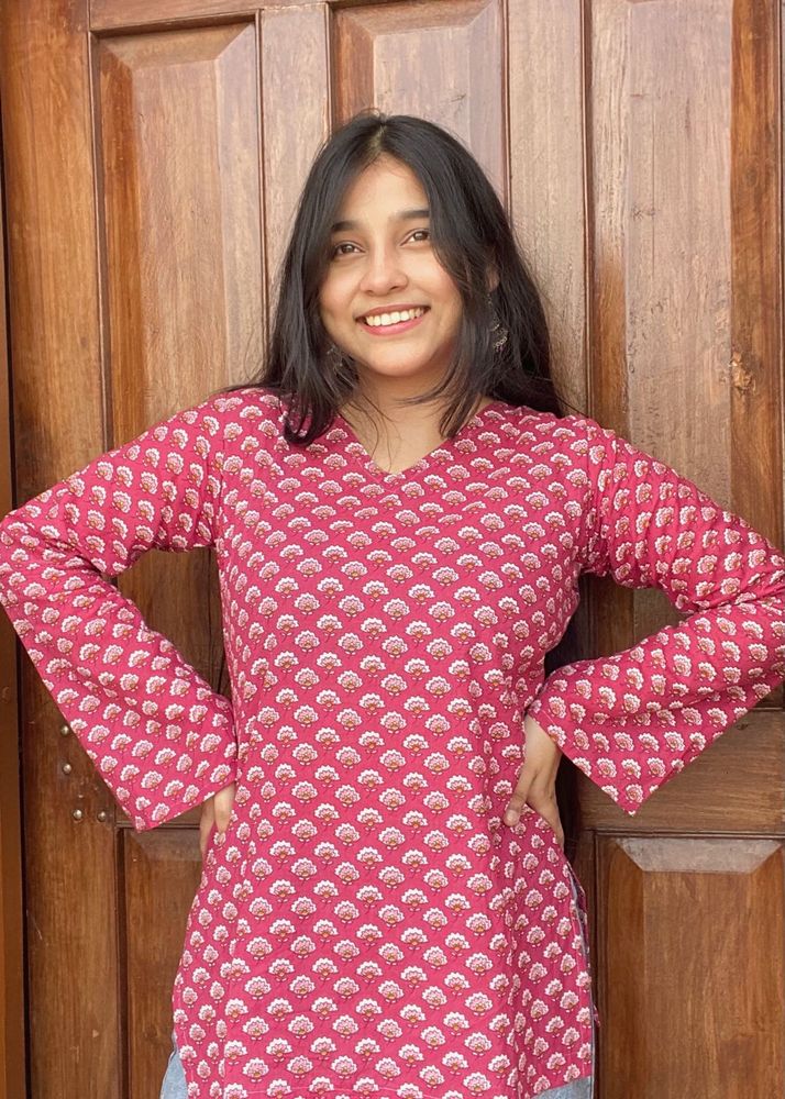 Stylish Pintresty Vibes Short Kurti