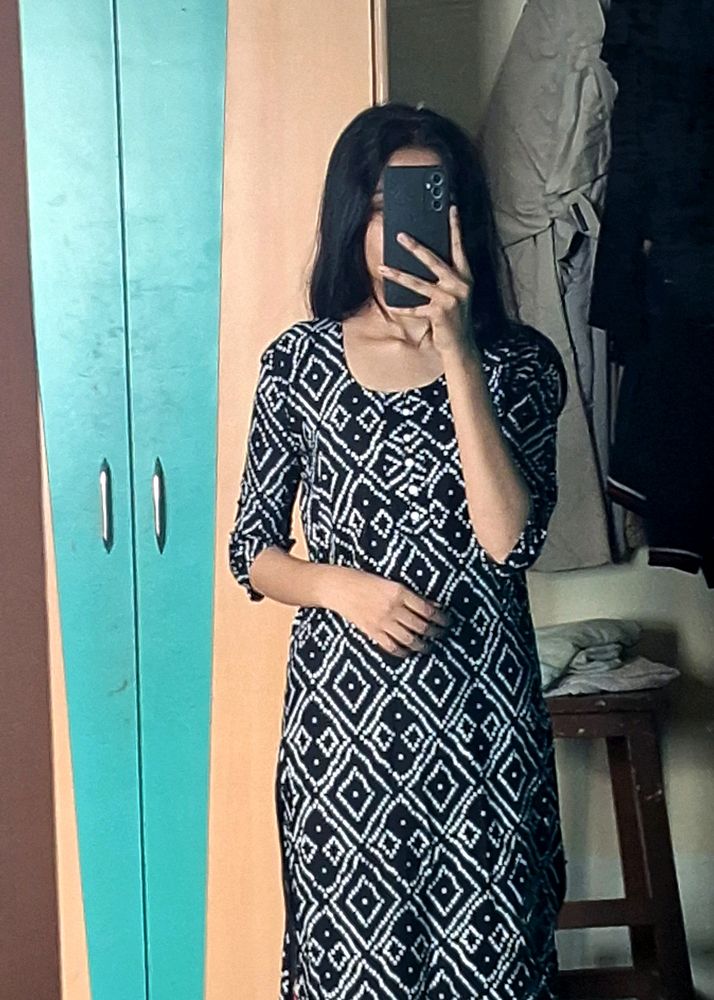 Bandhani Kurti💕🩶