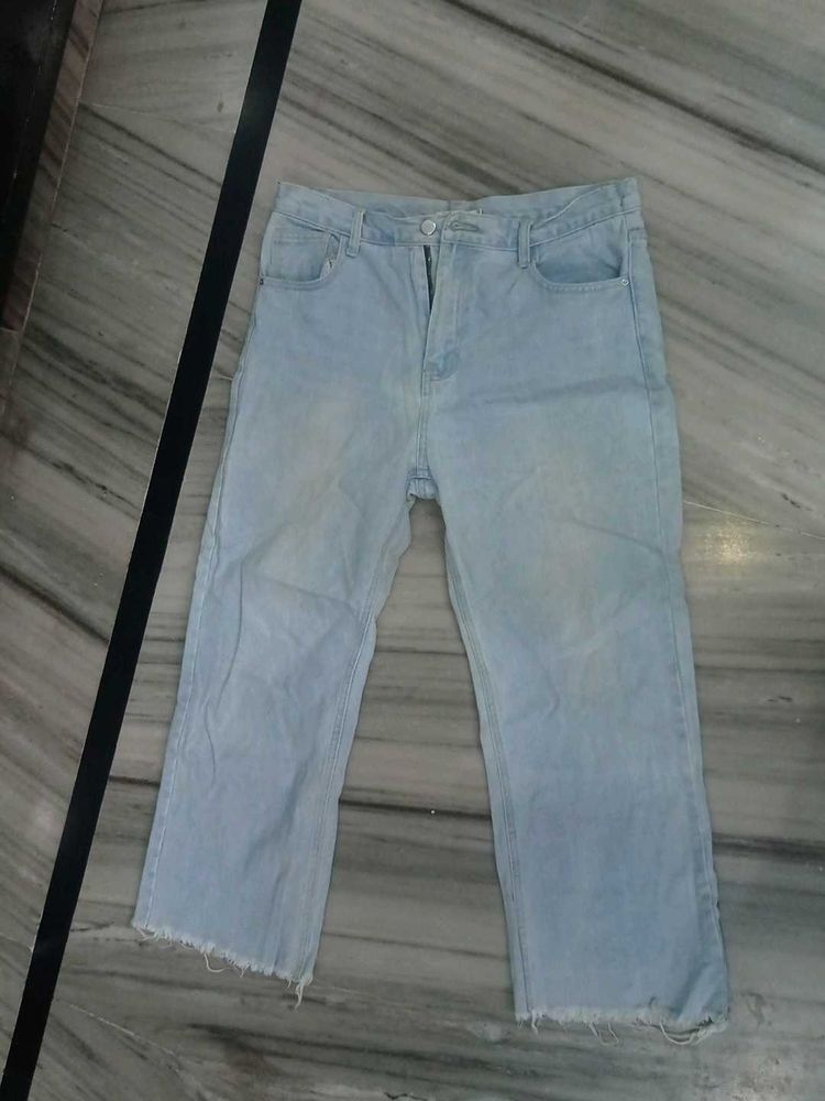 Light Wash Denim Jeans
