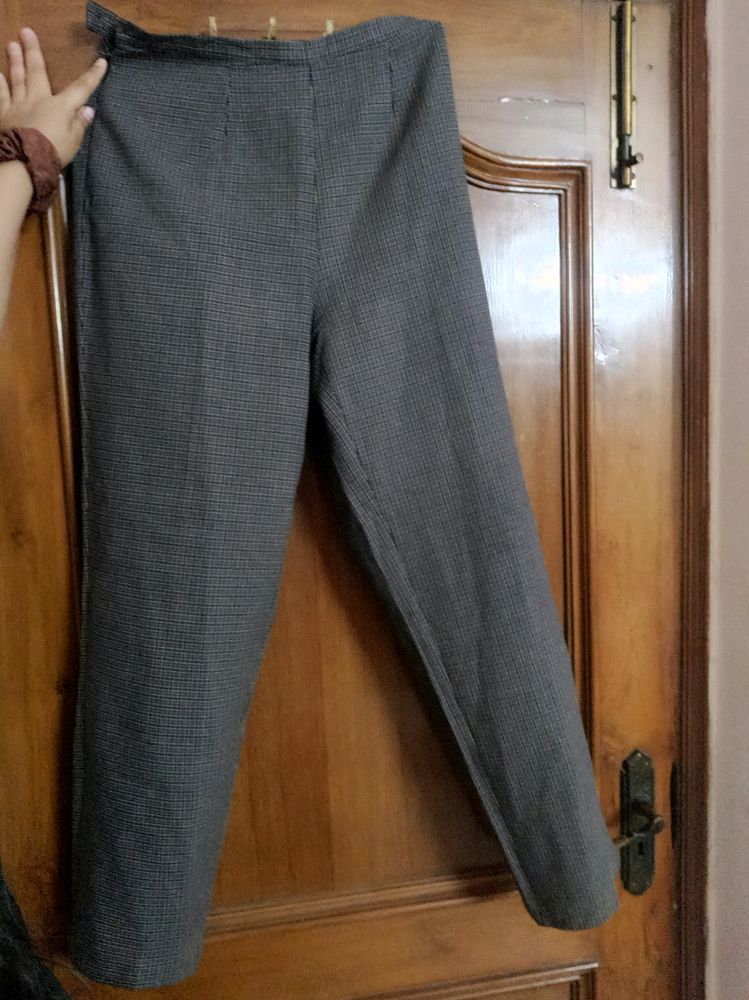 Korean Purple High Waist Pants/Trousers