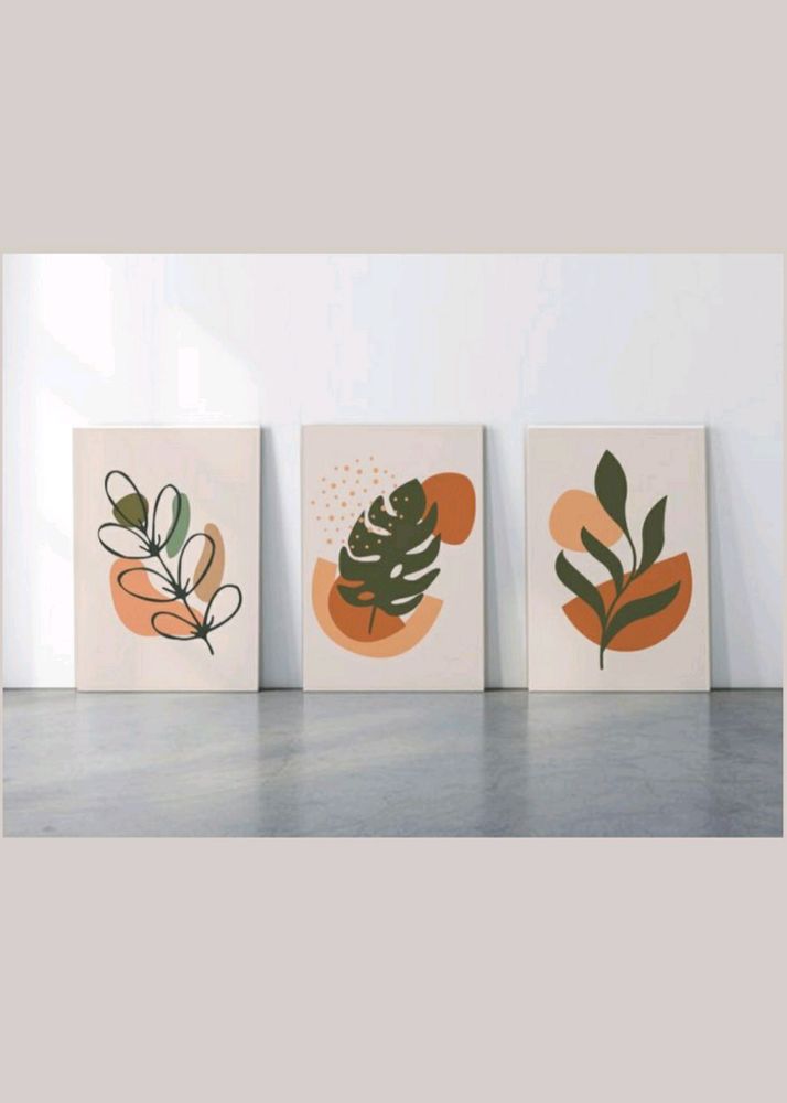 Wall Decoration Painting ( Set Of 3)