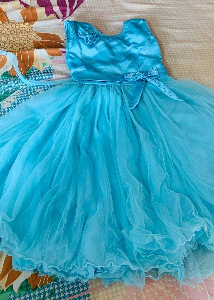 Sky Blue Frock