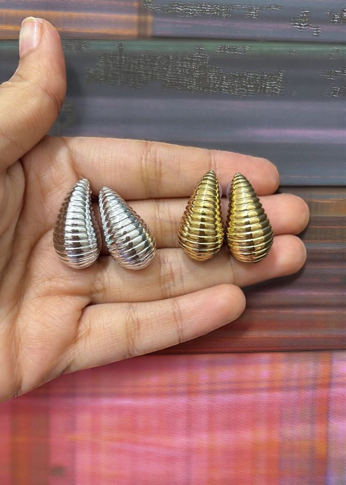 Earrings ( Silver And Golden)