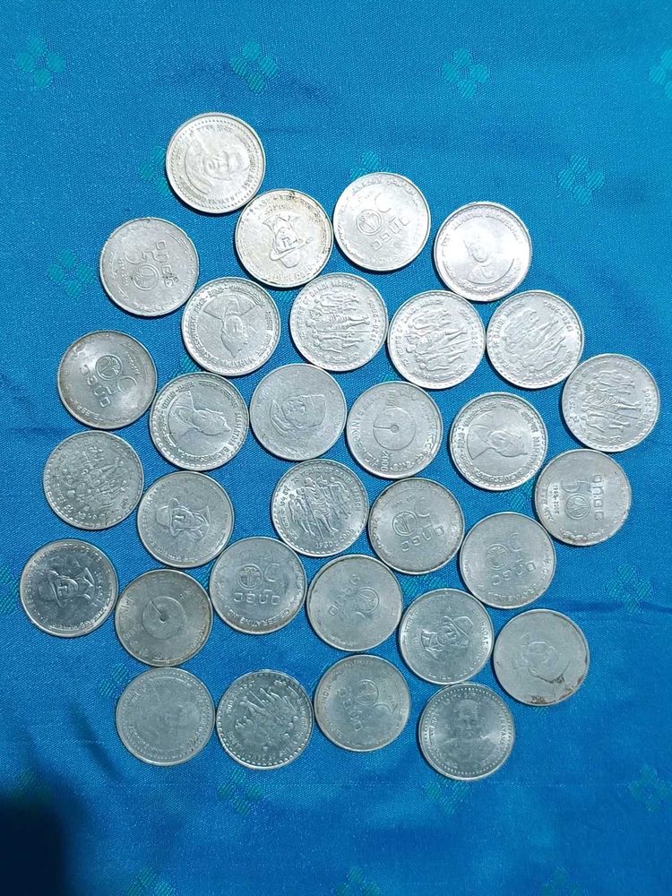 5rs Commemorative Coin FSS Steel 30ps + 1ps Free