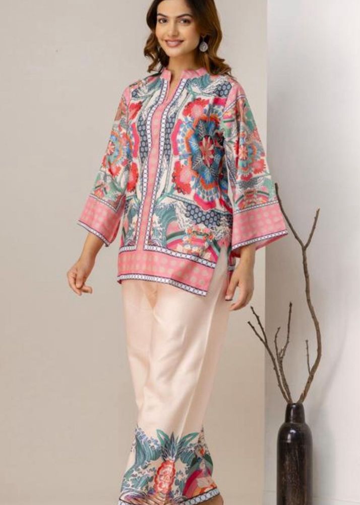 Floral Print Kurta Set