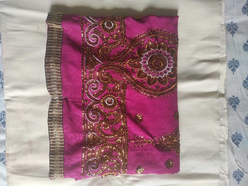 Rani Pink Saree