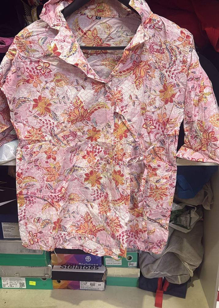 Floral Print Shirt and pants