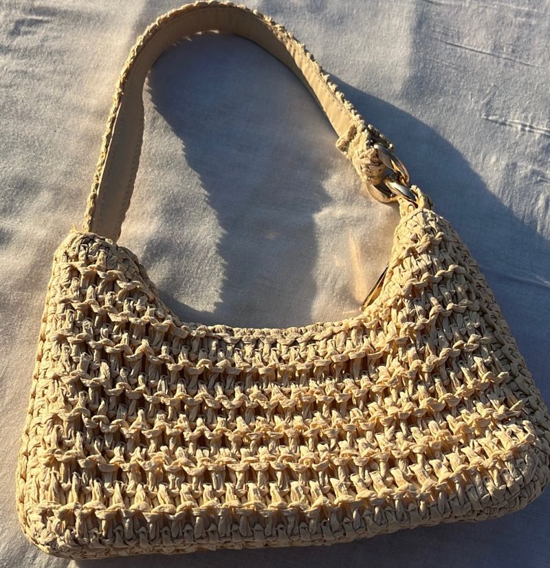 H&amp;M Straw Shoulder Bag