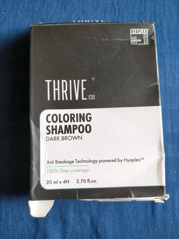 Thrive.co Dark Brown Coloring Shampoo