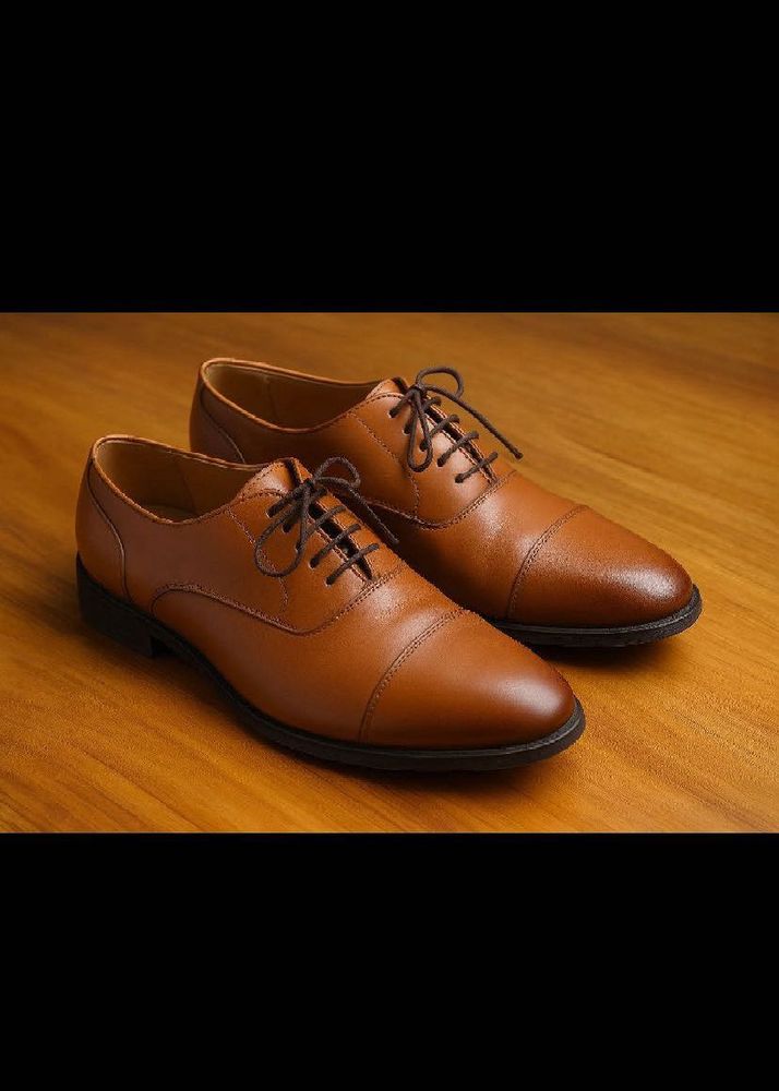 Woodland Woods Formal Oxford Tan Shoes