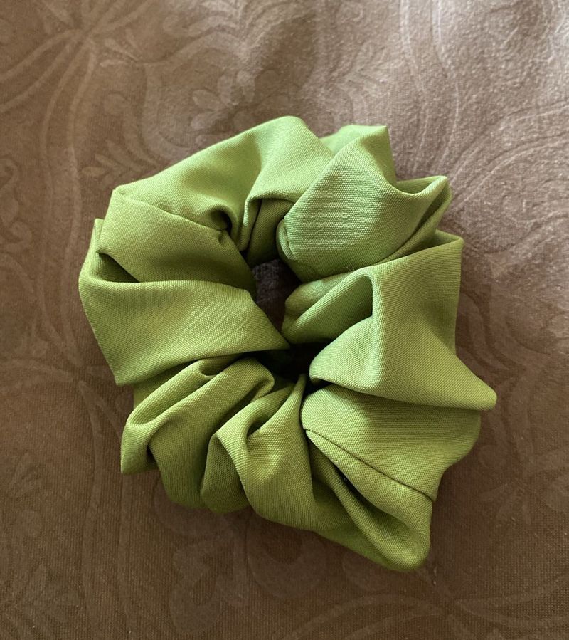 Green Scrunchie