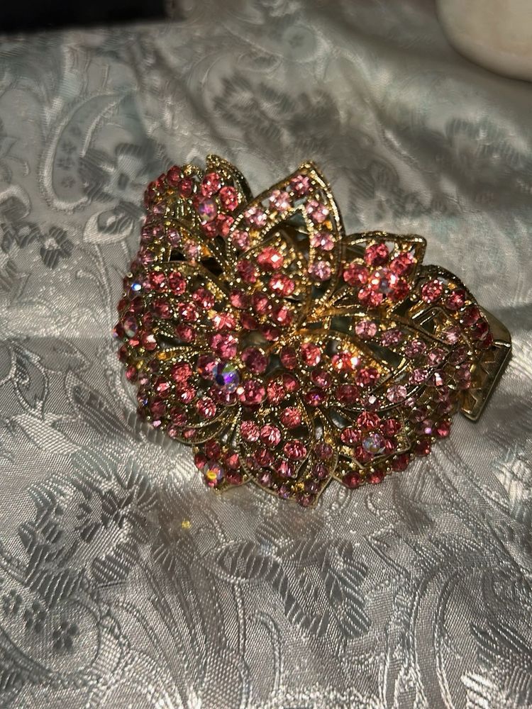 Pink Diamond Kada Or Bracelet