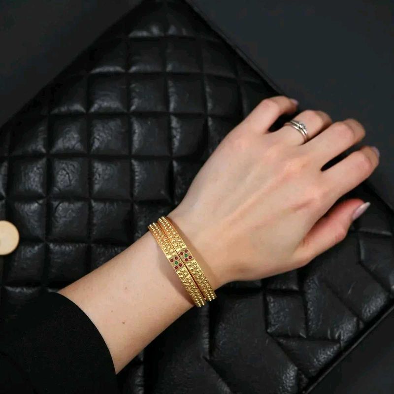 Artificial Gold Bangle