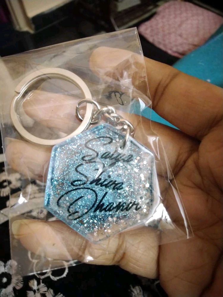 Resin Customised Keychains... Each 450coins